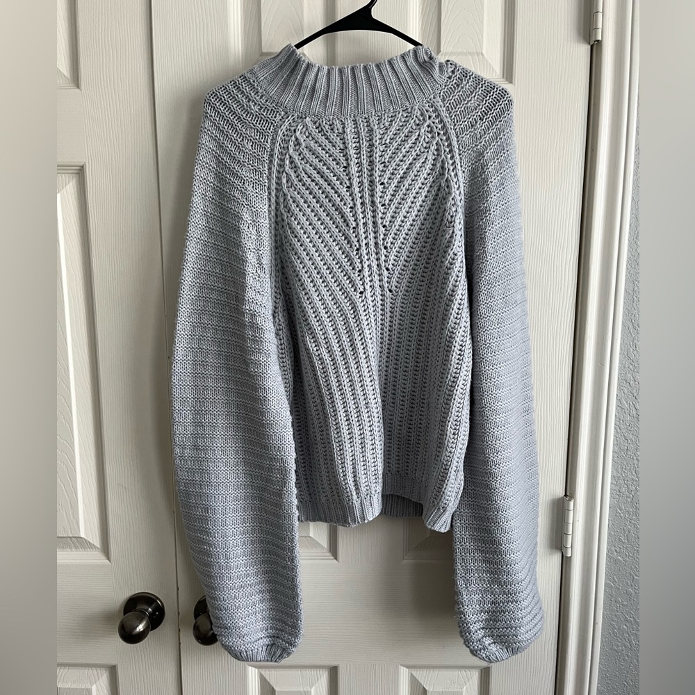 Goodnight macaroon sweater, baby blue, medium